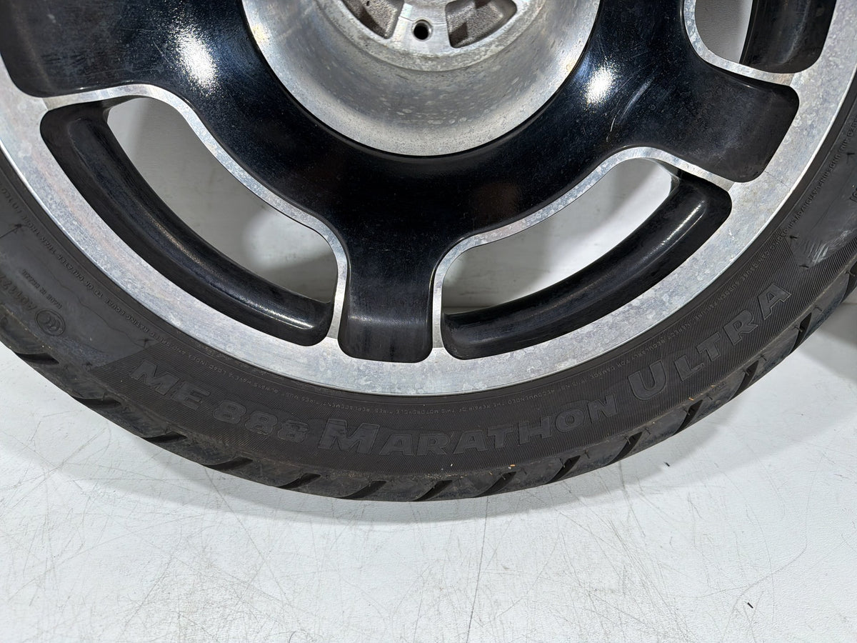 2009 Harley Street Glide Touring FLHX OEM Front & Rear Wheel Rim Tire 17" 16"
