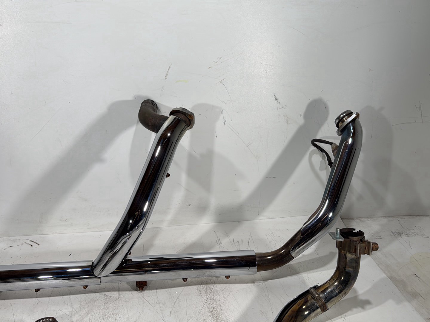 2007 Harley Electra Glide Touring Ultra FLHTCUI Exhaust Header Pipes Muffler