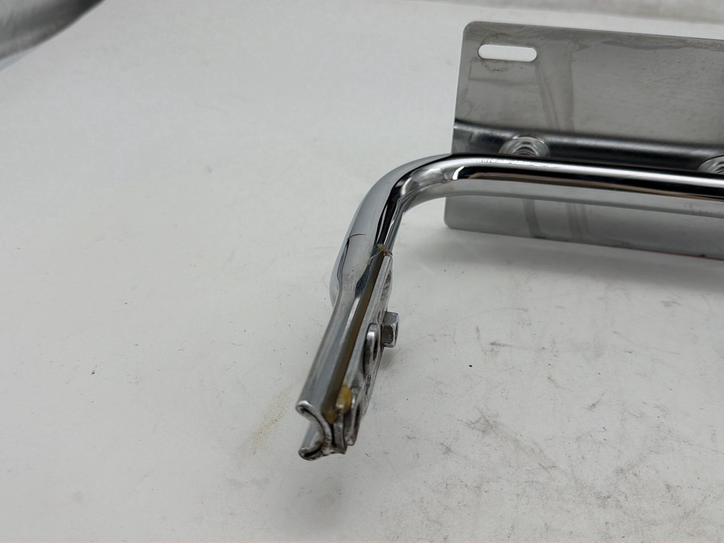 2003 Harley Road King Touring FLHRCI Classic OEM Rear License Plate Support Bar Holder