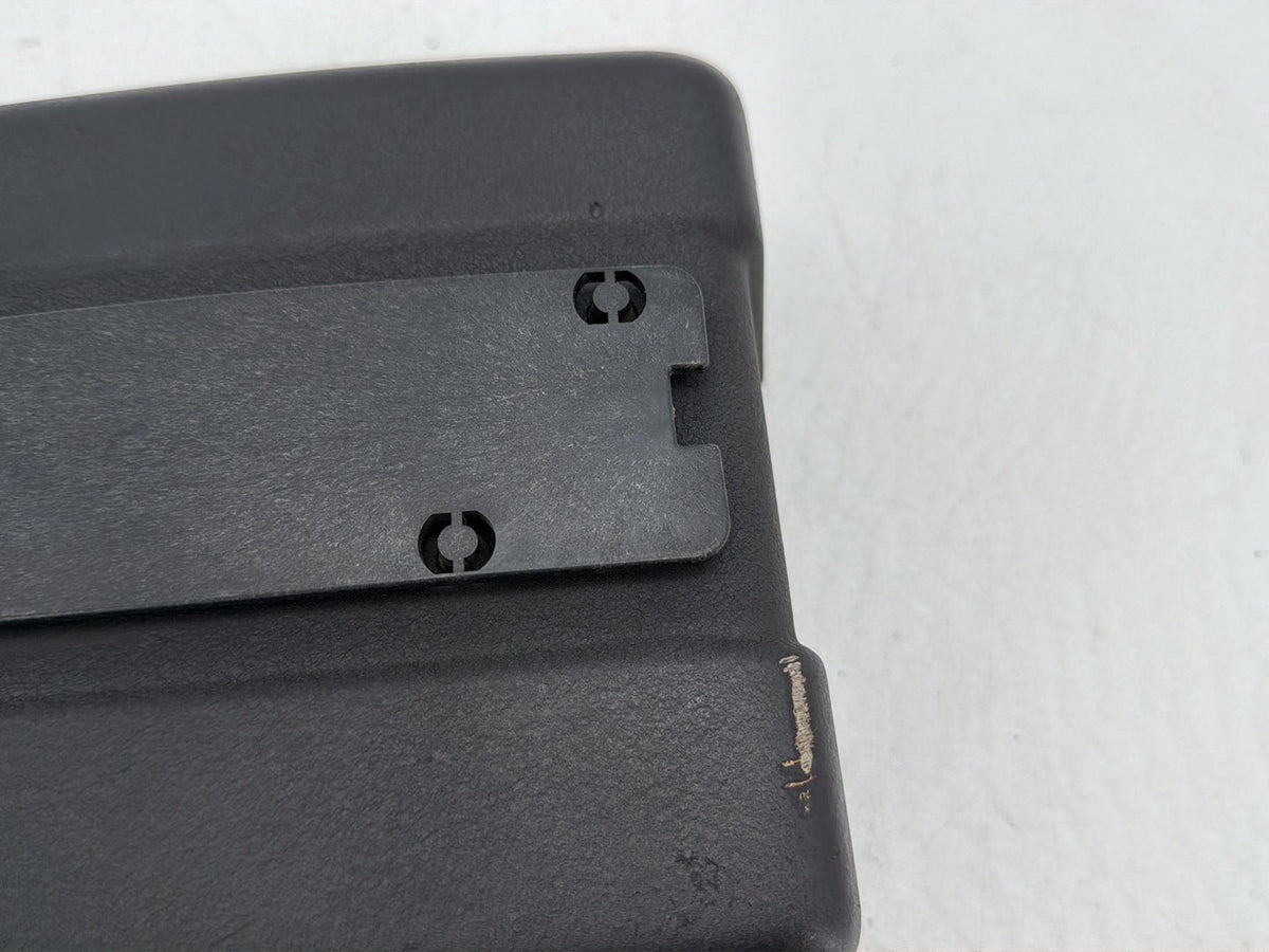 07 Harley Dyna Street Bob Lower Battery Tray Stay Box Cover Panel Black Wrinkle
