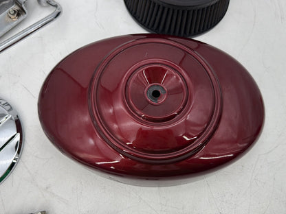 00 Harley Touring Electra Glide Classic OEM Air Filter Cleaner Backplate Cover