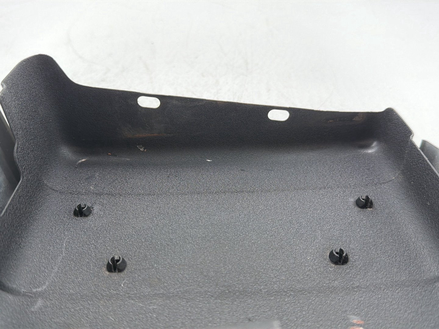 2009 Harley Dyna Street Bob FXDB OEM Lower Battery Tray Stay Box Cover Panel