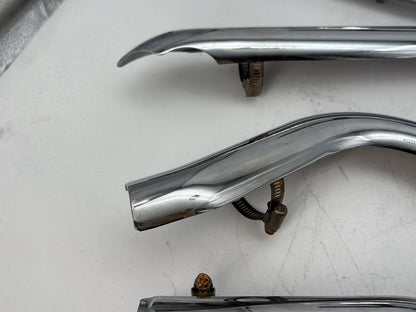 2008 Harley Softail Deluxe FLSTN OEM Exhaust Header Pipes Muffler