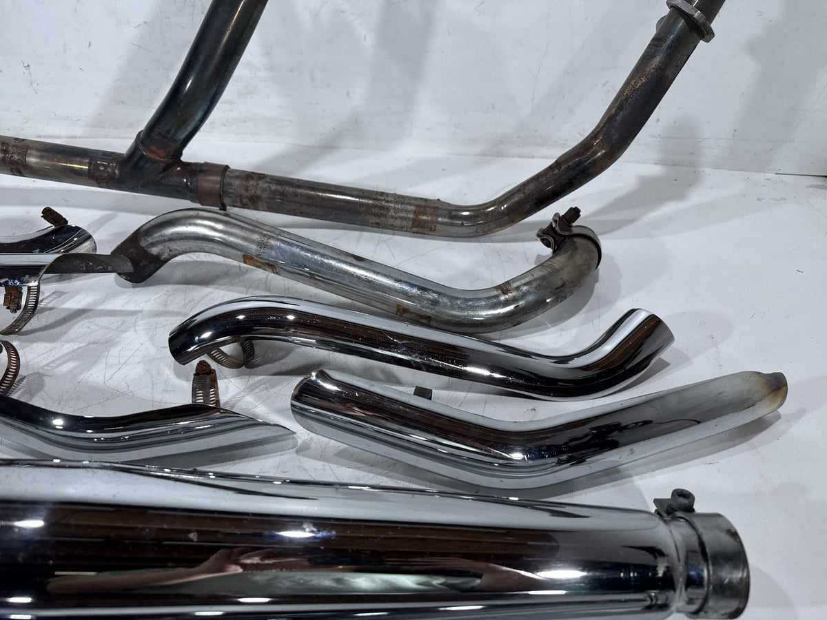 1993 Harley Electra Glide Touring FLHT OEM Exhaust Header Pipes Muffler
