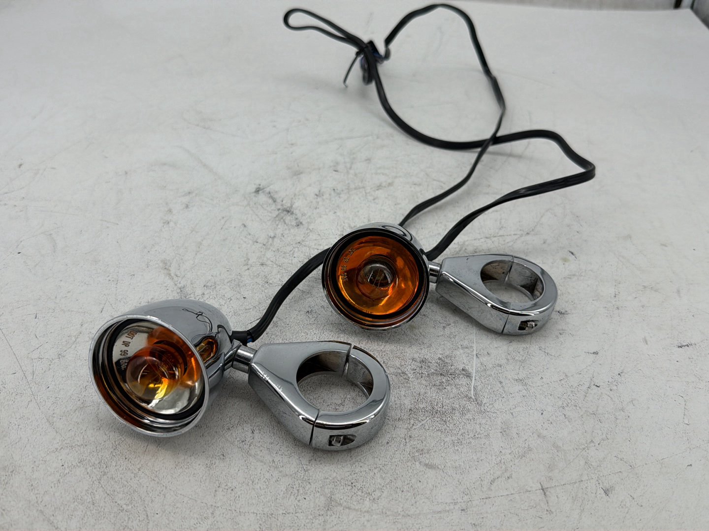 2006 Harley Sportster 1200 Custom XL1200C OEM Front Left Right Turn Signal Indicators