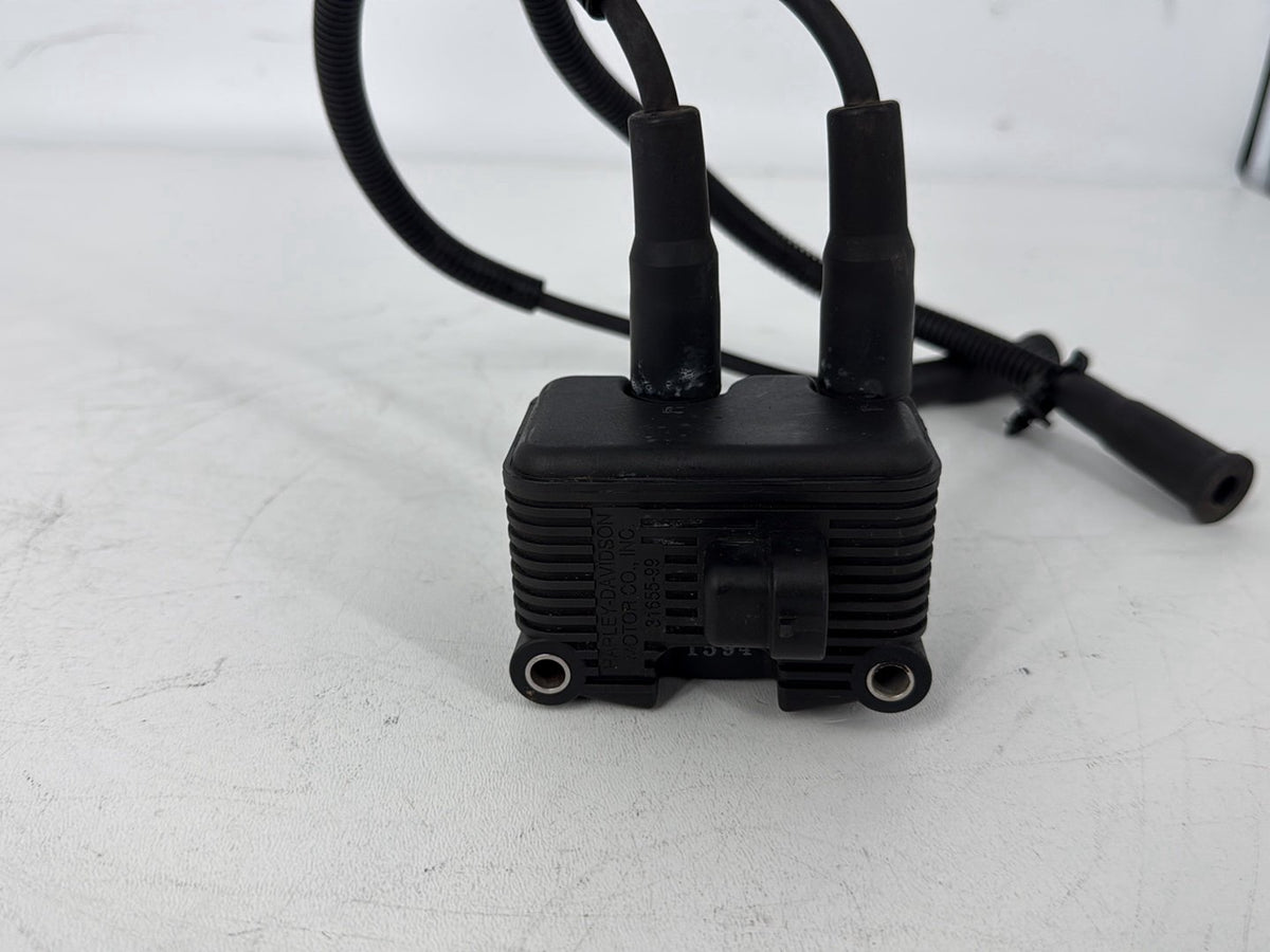 2005 Harley Sportster XL883C 883 Custom OEM Ignition Coil Spark Plugs Cable