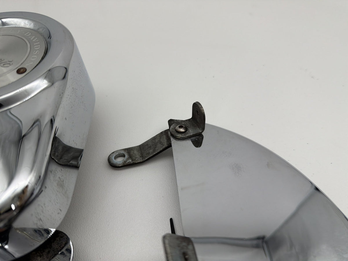 1995 Harley Electra Glide Classic OEM Front Wheel Axle Rotor Caliper Covers Kit