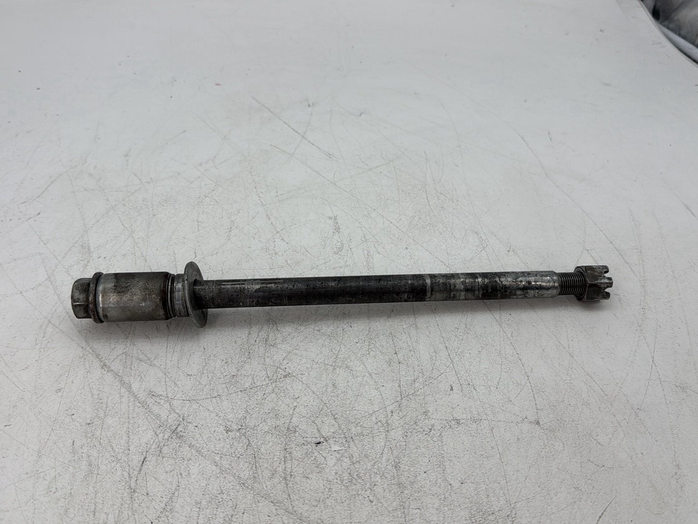 2000 Harley Dyna FXDWG Wide Glide OEM Rear Wheel Axle Bolt Shaft