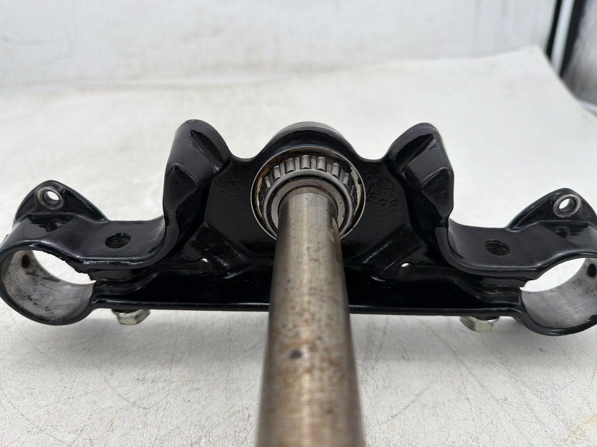 2001 Harley Fat Boy Softail FLSTF OEM Front Fork Upper Lower Triple Tree