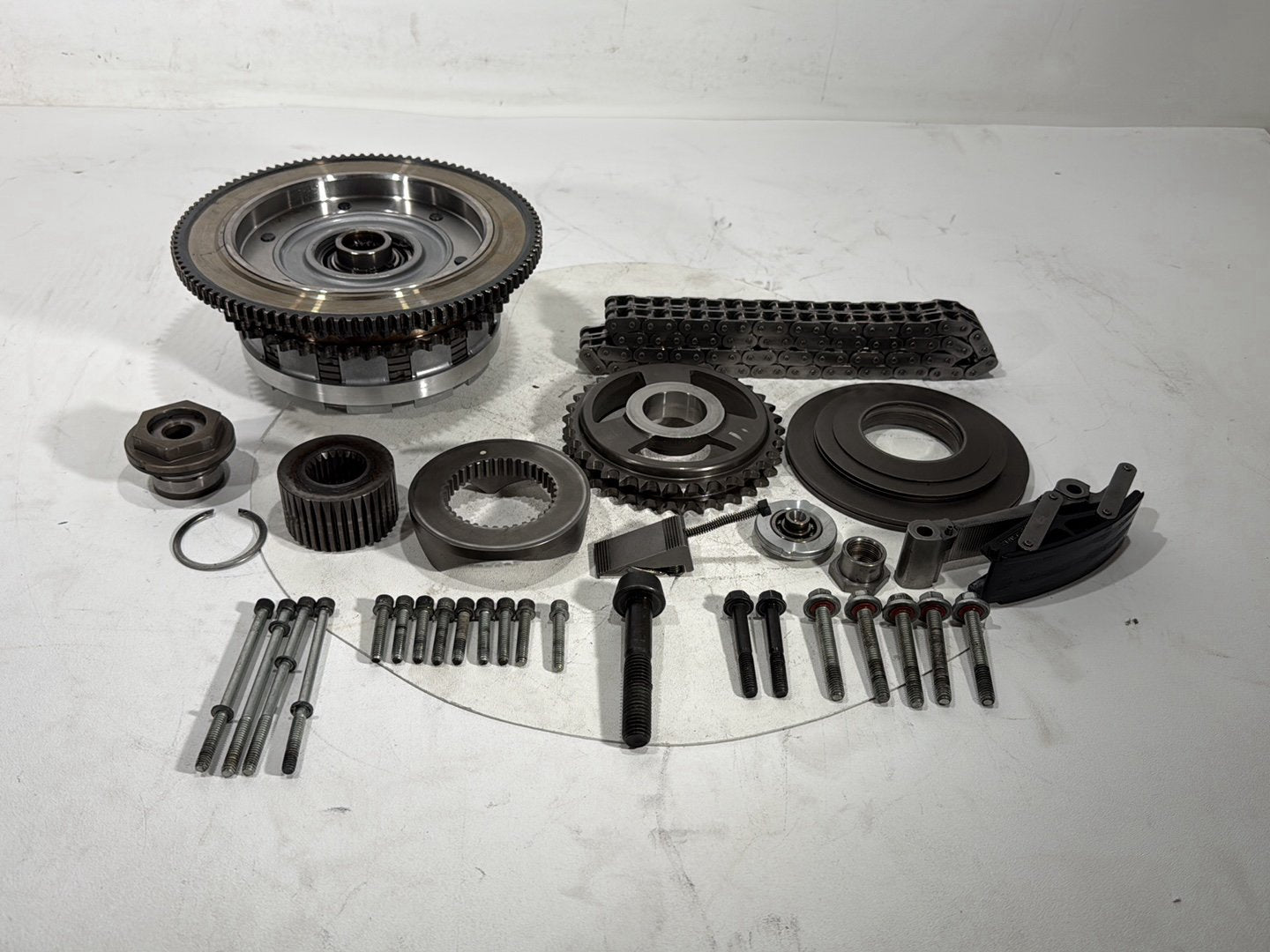 2018 Harley Electra Glide Touring Ultra FLHTCU OEM Clutch Basket Chain Tensioner Kit