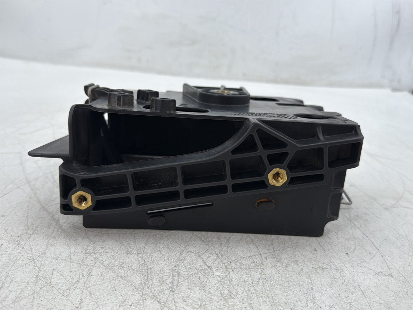 2010 Harley Dyna Fat Bob FXDF OEM Battery Tray Bracket Holder Carrier