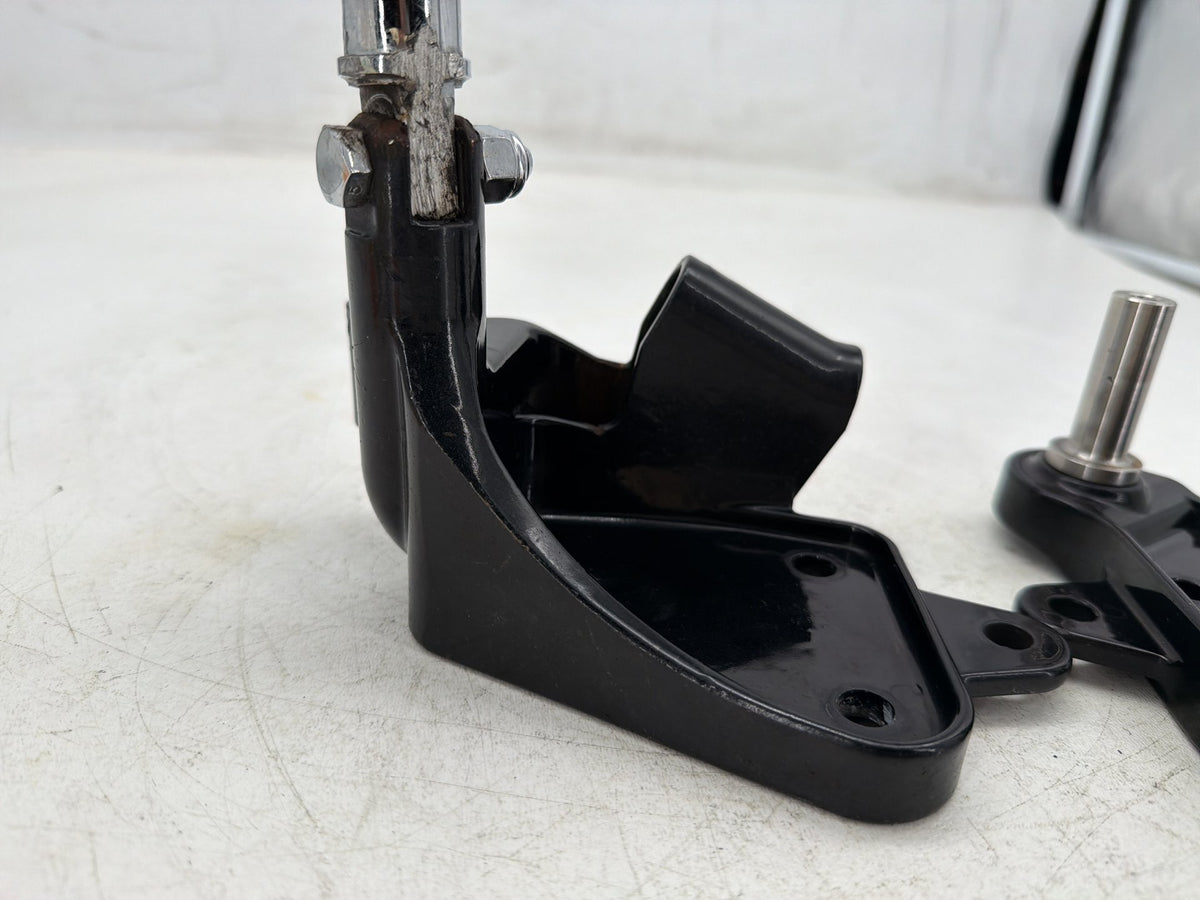 2001 Harley Softail Deuce FXSTD OEM Left & Right Driver Step Foot Rest Pegs