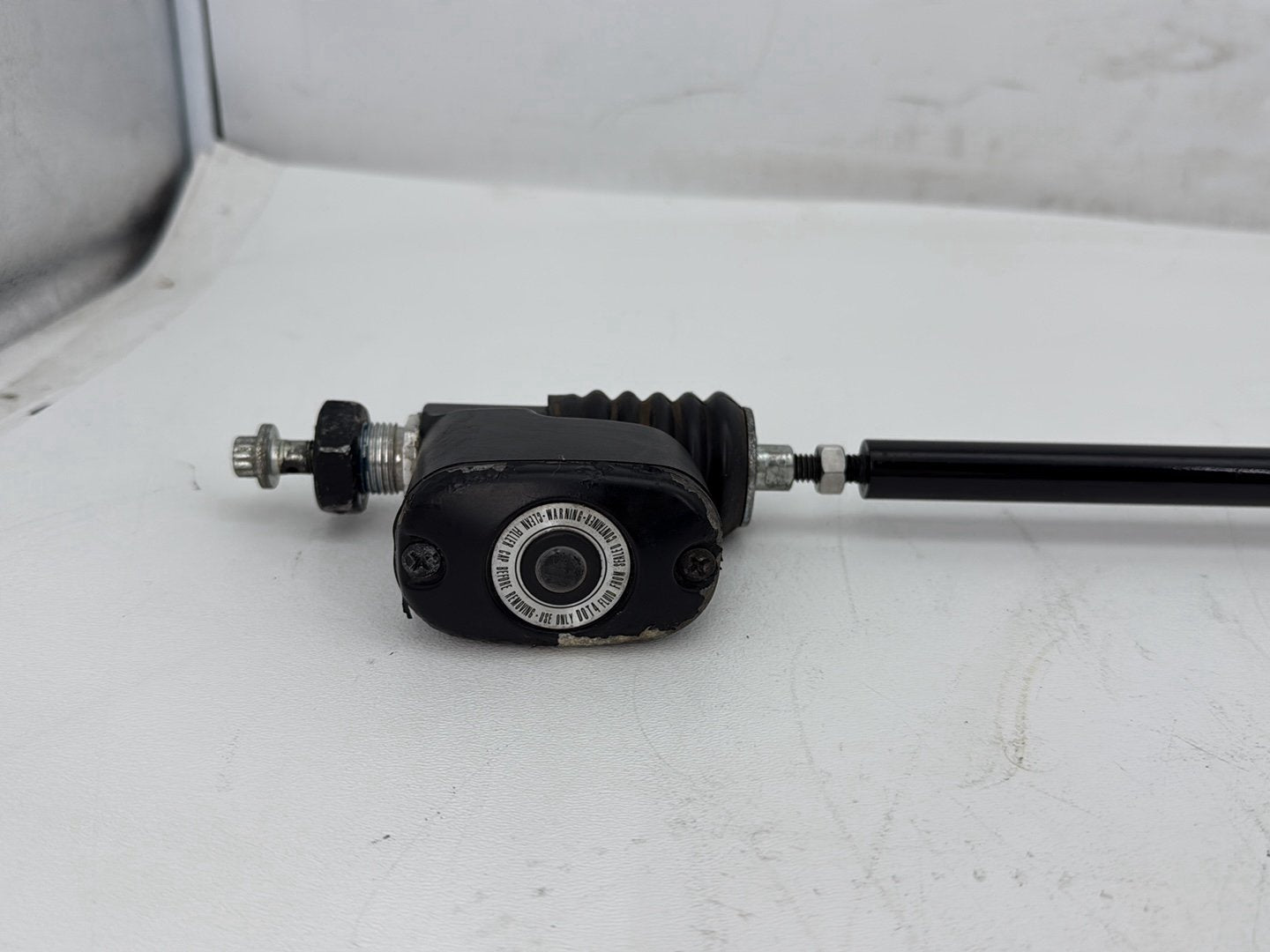 2006 Harley Dyna FXDWGI Wide Glide OEM Rear Brake Master Cylinder Reservoir