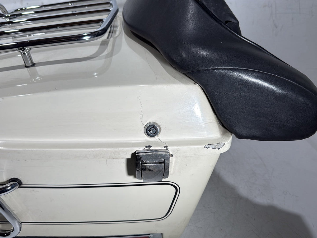 92 Harley Electra Glide Touring Classic OEM Pass Backrest Tour Pak Luggage NOKey