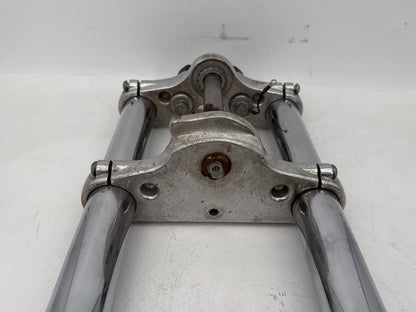 1999 - 2006 Harley-Davidson Dyna Super Glide Front Triple Tree Set & LH RH Fork Legs Sliders 45538-06