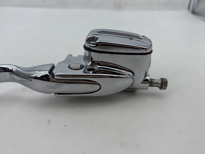 2011 Harley Road King Touring FLHRC Classic OEM Front Right Hand Brake Lever Master Cylinder Reservoir