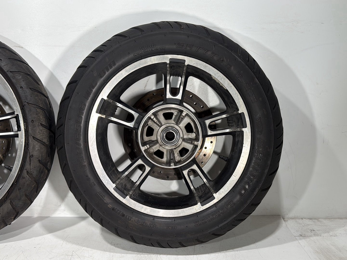 2015 Harley Road Glide Touring FLTRXS OEM Front & Rear Wheel Rim Tire