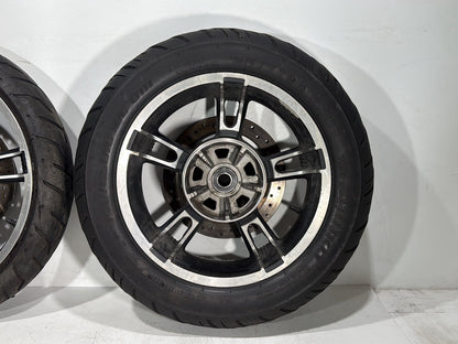 2015 Harley Road Glide Touring FLTRXS OEM Front & Rear Wheel Rim Tire