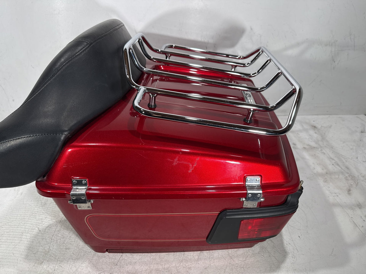 2013 Harley Electra Glide Touring FLHTCU OEM Pass Backrest Tour Pak Luggage NOKey