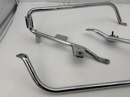 2013 Harley Street Glide Touring FLHX OEM Rear Left Right Saddlebag Guard Rails Bar