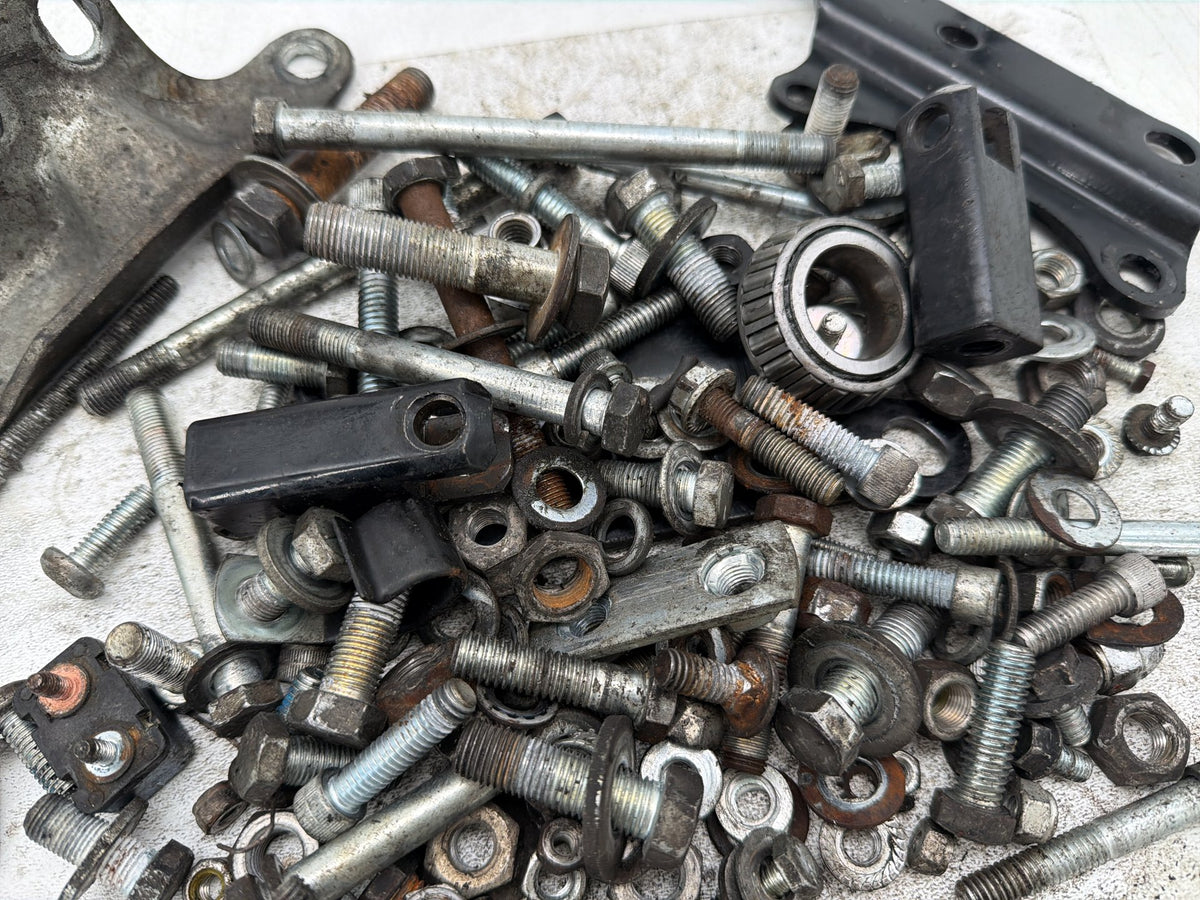 1991 Harley Sportster 883 Deluxe XLH883 OEM Hardware Bolts Nuts & Brackets