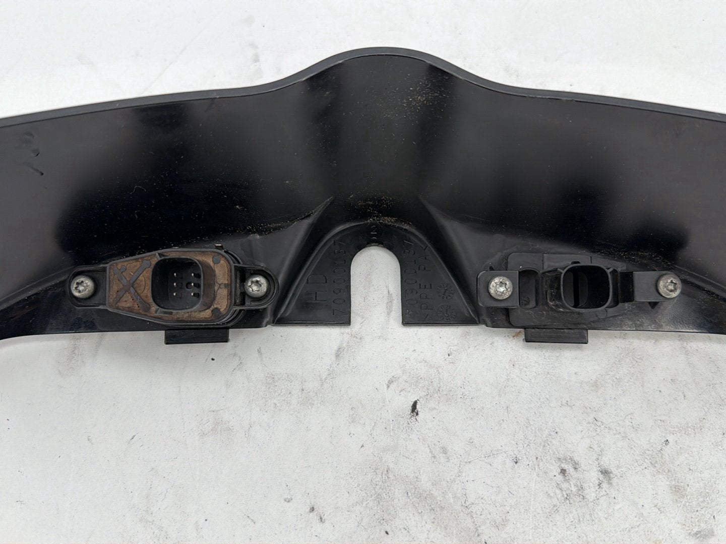2014 Harley Electra Glide Touring Ultra OEM Front Inner Fairing Dash Cover Trim Panel