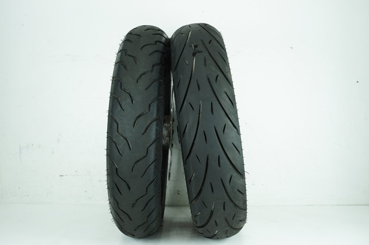 2007 Harley Touring Road King Classic OEM Front Rear Wheel Rim Tire Spoked 16"