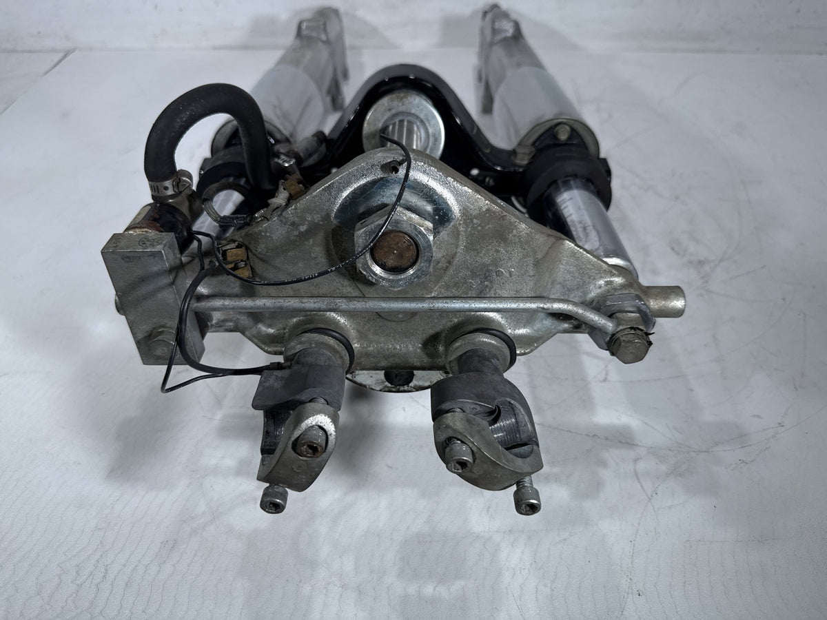 93 Harley Electra Touring Sport Front Triple Tree Set & LH RH Fork Legs Sliders