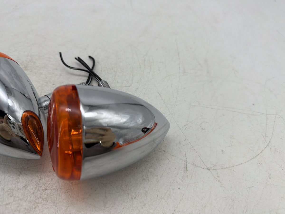 1991 Harley Sportster 883 XLH883 OEM Front Left Right Turn Signal Indicators