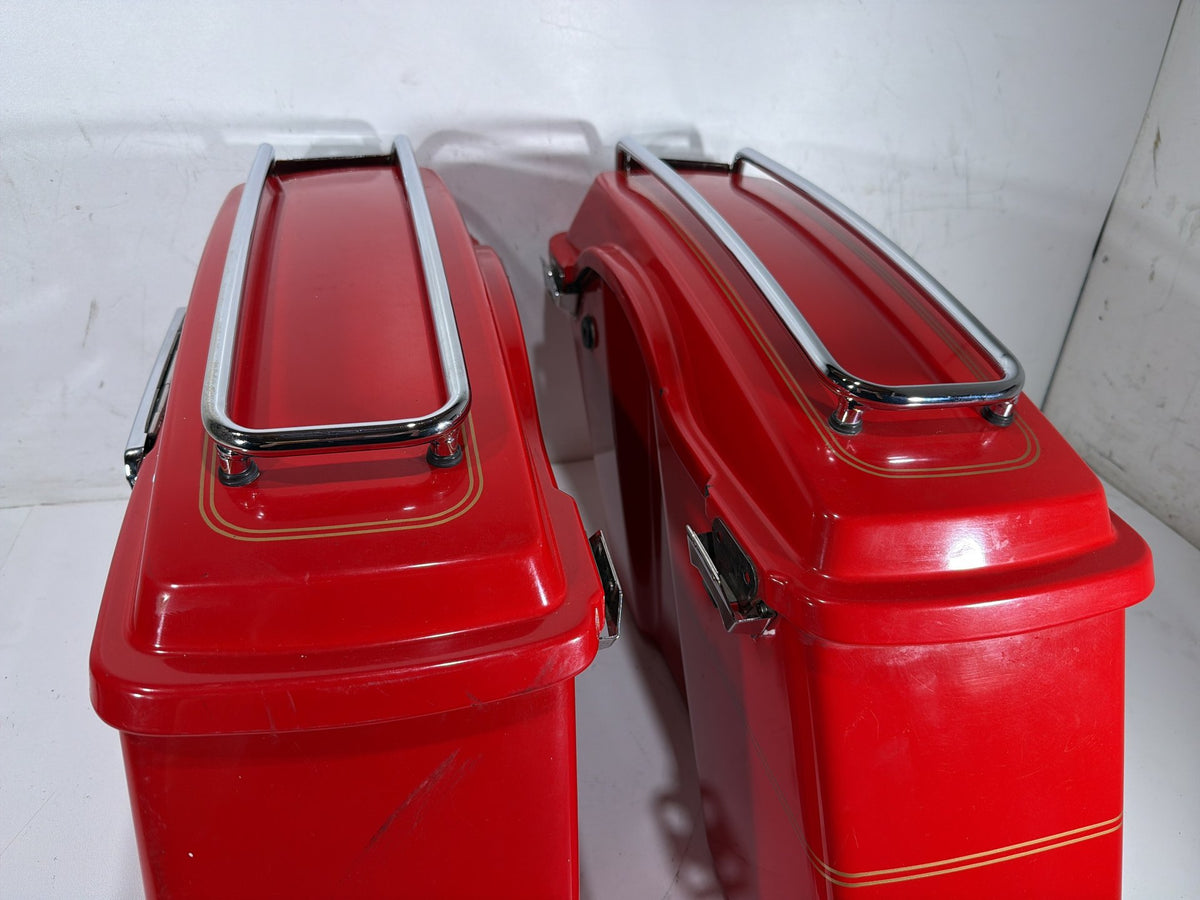 2004 Harley Electra Glide Touring Ultra OEM Left Right Saddlebags Luggage NOKey