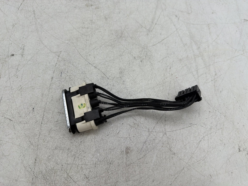 04 Harley Electra Glide CVO Screamin Eagle OEM Dash Indicator Lamp Wire Plug In