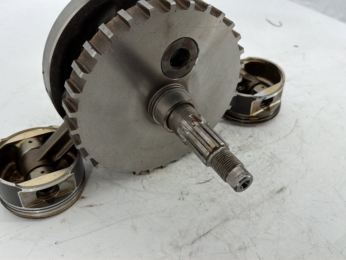 08 Harley Touring Electra Ultra OEM Twin Cam Engine Crank Shaft Flywheel Pistons