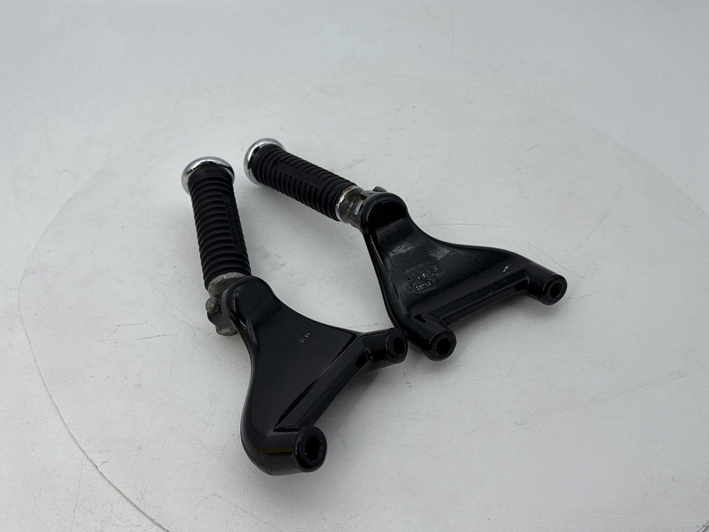 2004 - 2013 Harley-Davidson Sportster 883 Custom Passenger Left & Right Foot Pegs  	49314-04