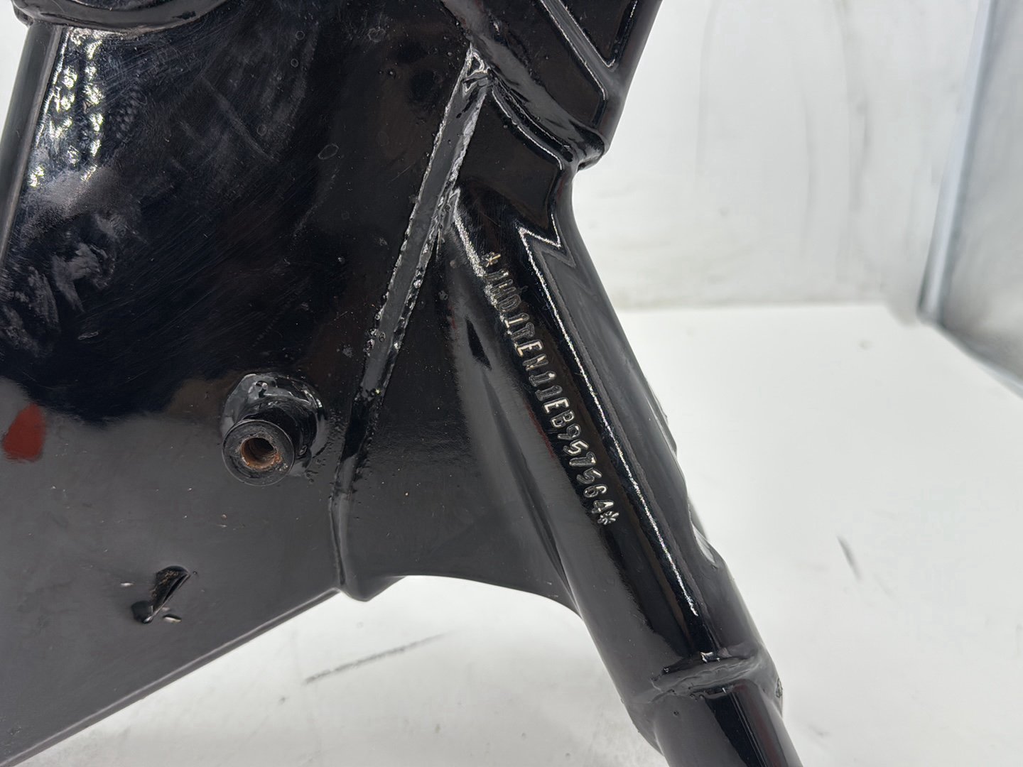 2014 Harley Electra Glide Touring CVO Screamin Eagle OEM Upper Portion Main Frame Neck Cut Off SLVG