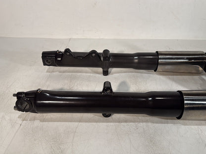 1986 - 1998 Harley-Davidson Softail Heritage Classic Front Triple Tree Set & LH RH Fork Legs Sliders 45915-86 , 56567-86B