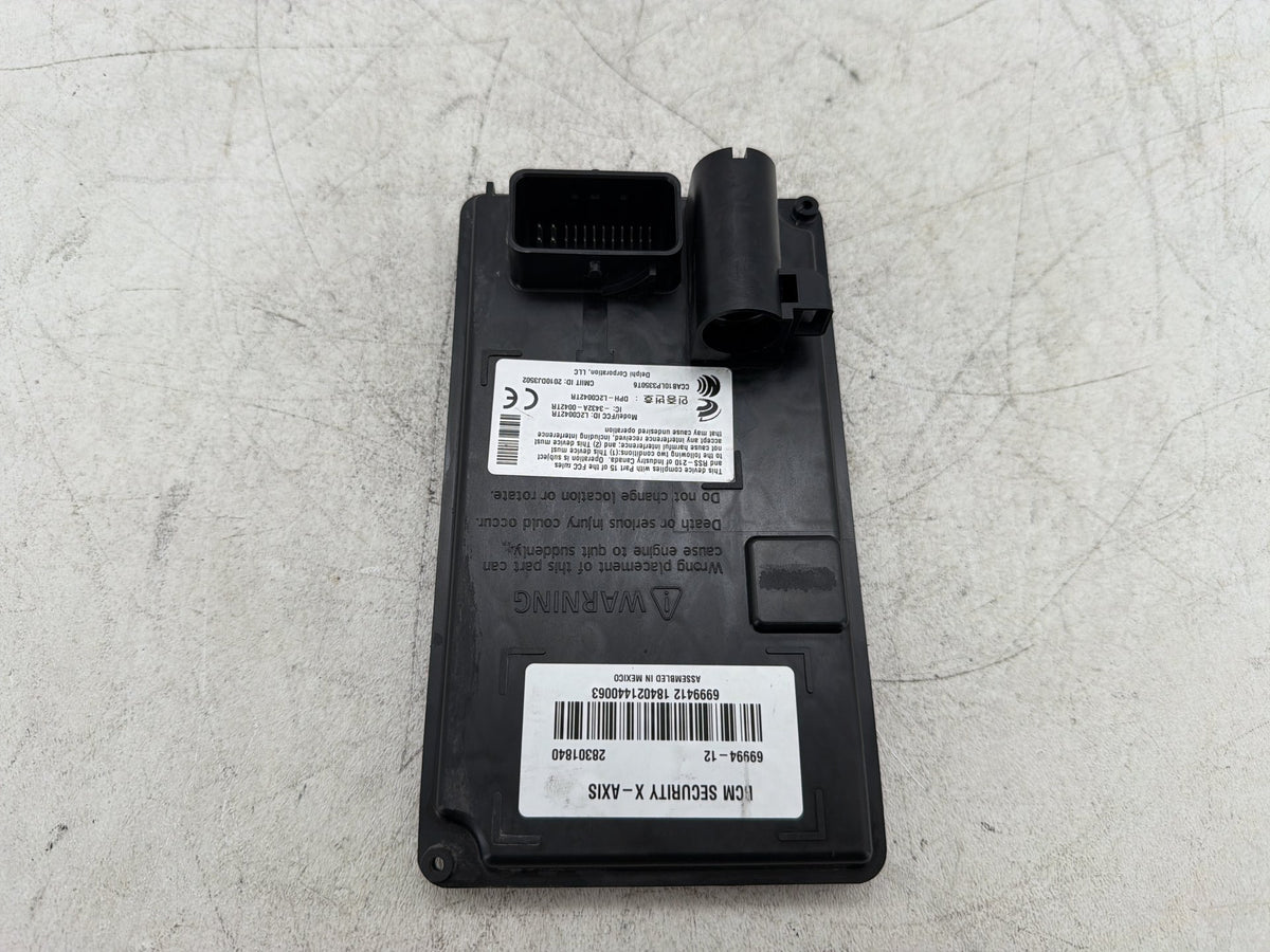 2012 Harley Dyna Fat Bob FXDF 103 OEM Body Control Module BCU BCM