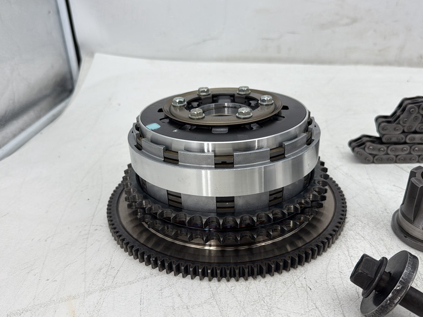 2010 Harley Dyna Fat Bob FXDF OEM Clutch Basket Chain Tensioner Kit