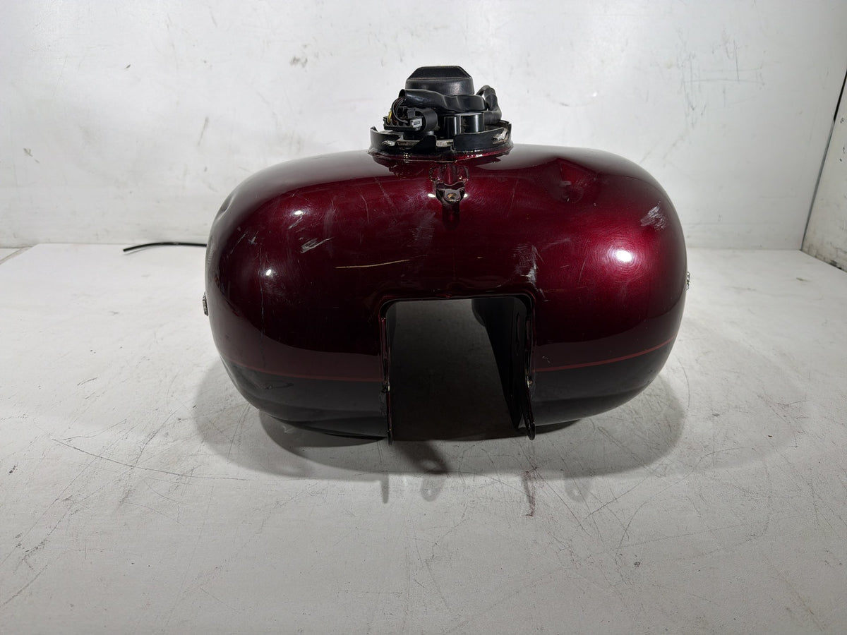 2015 Harley Electra Glide Touring OEM Fuel Gas Tank Gasoline Reservoir DENTED
