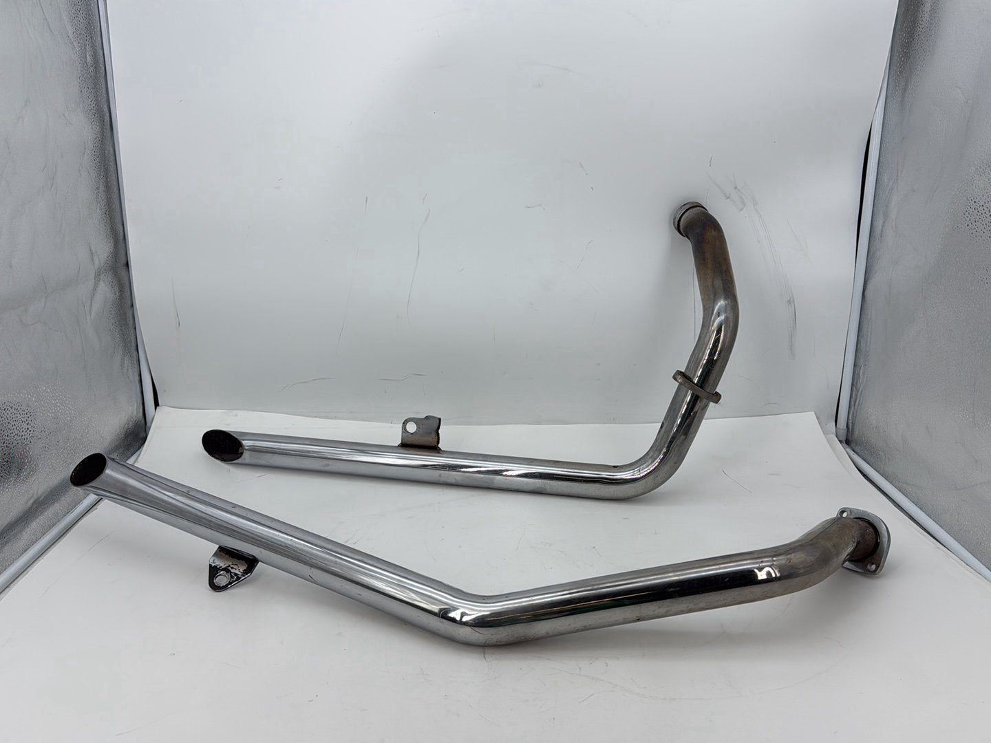1993 Harley Sportster XLH883H Hugger 883 OEM Exhaust System Header Pipe