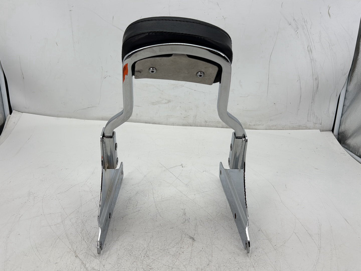 1997 Harley Softail Fat Boy FLSTF OEM Rear Sissy Bar w/ Backrest Cushion Pad