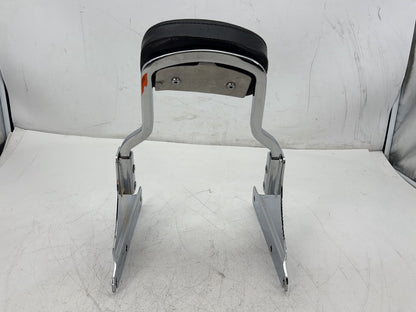 1997 Harley Softail Fat Boy FLSTF OEM Rear Sissy Bar w/ Backrest Cushion Pad