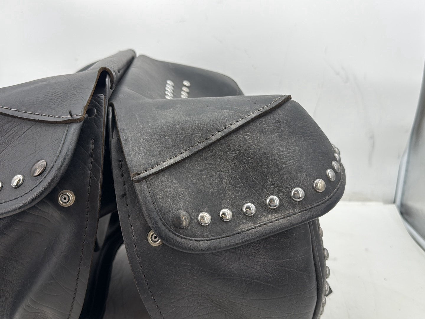 1997 Harley Softail Heritage Classic Rear Left Right Saddlebags Luggage Leather
