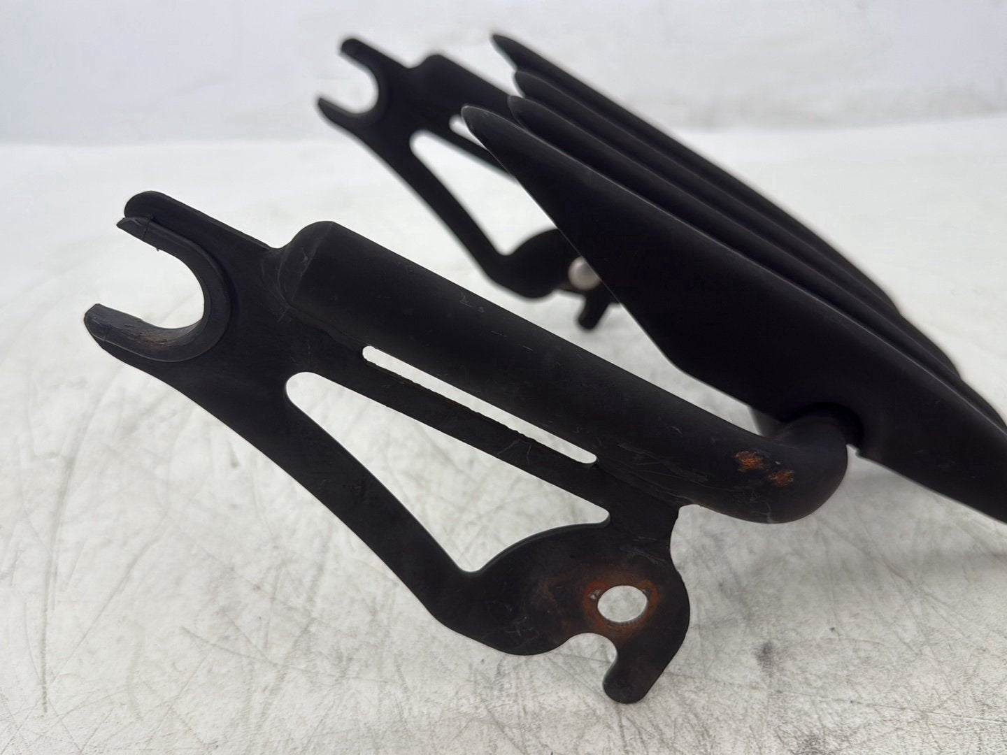 2016 Harley Road King Touring FLHR OEM Rear Back Luggage Rack Storage Baggage Bar