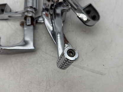 2000 Harley Dyna FXDWG Wide Glide OEM Left Right Foot Brake Control Pegs