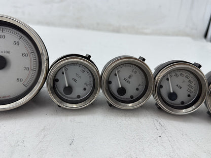 2007 Harley Street Glide Touring OEM Air Oil Volt Fuel Tacho Speedo Gauges 44K