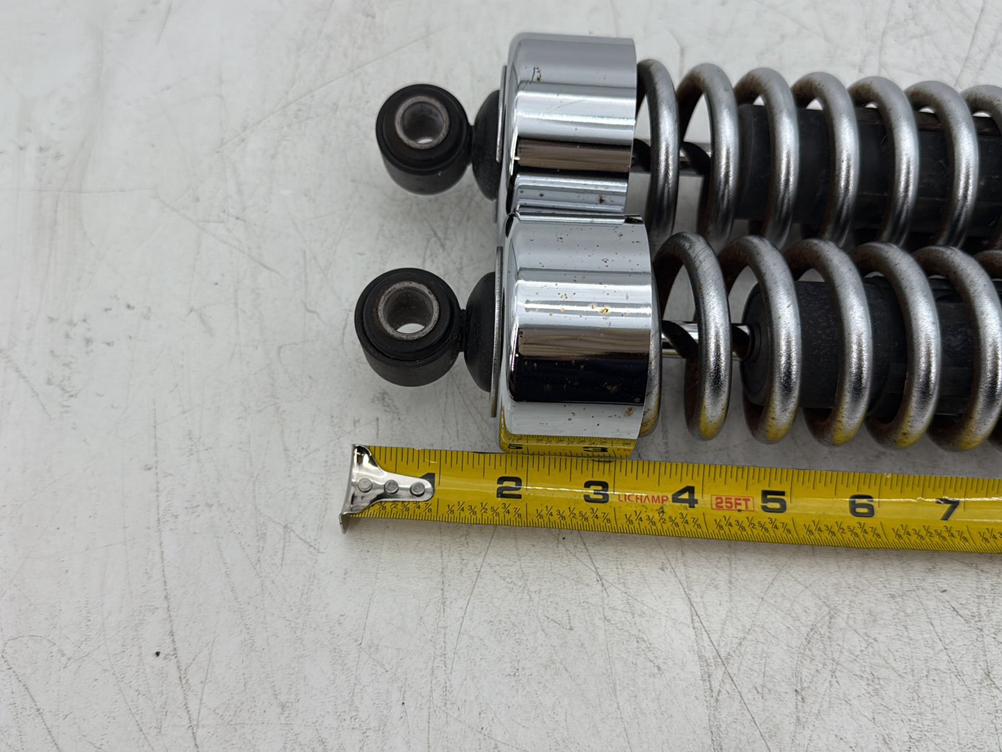 2005 Harley Dyna FXDWG Wide Glide OEM Rear Left Right Shock Absorbers