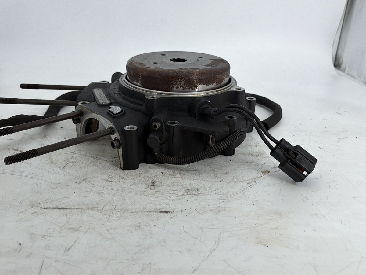 2008 Harley Touring FLHTCUI Electra Ultra OEM Crankcase Shaft Engine Motor Cover