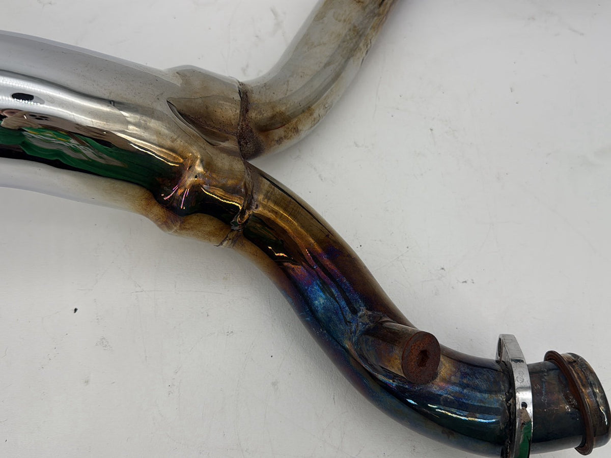 2009 Harley Sportster XL1200C 1200 Custom OEM Exhaust System Header Pipe