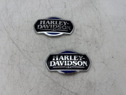 2013 Harley Electra Glide Touring Ultra FLHTCUI OEM Fuel Tank Badges Trim Logo Sticker