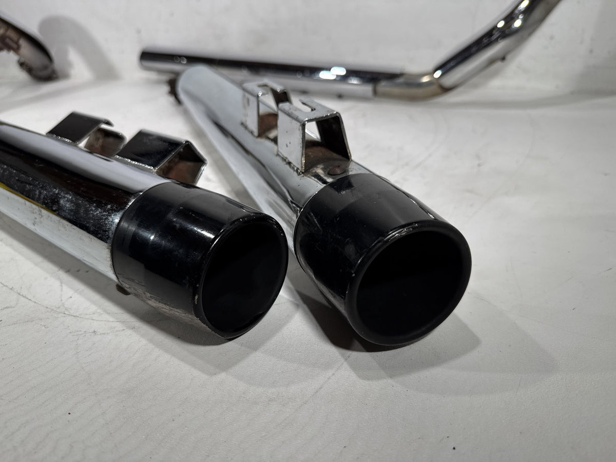 1997 Harley Electra Glide Touring FLHT OEM Exhaust Header Pipes Muffler